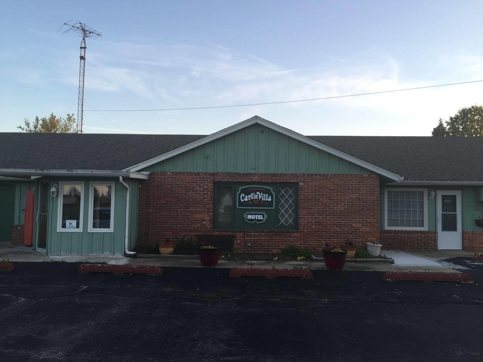 Carlin Villa Motel Carlinville Exterior foto